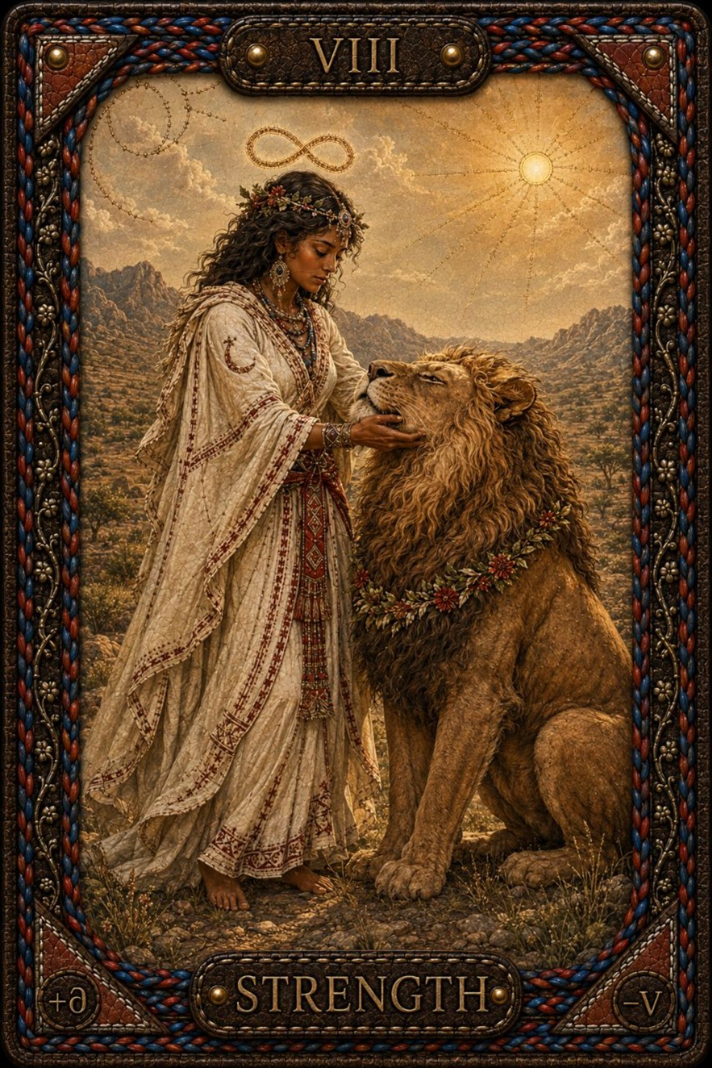 La Force — carte de Tarot de Pavel Medvedev