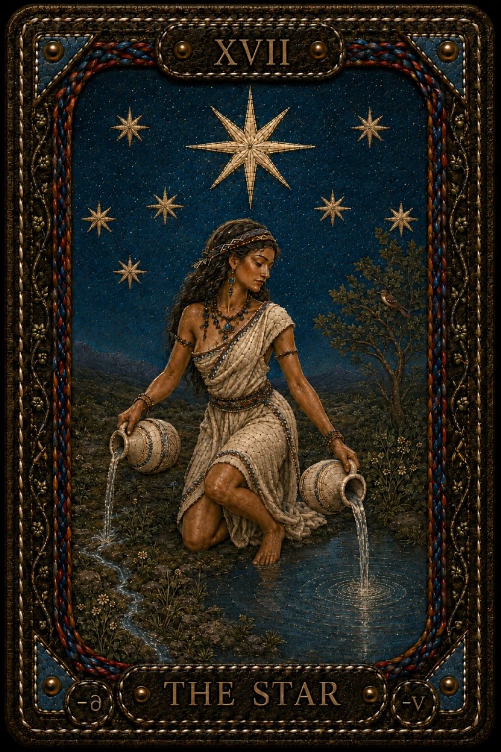 L'Étoile — carte de Tarot de Pavel Medvedev